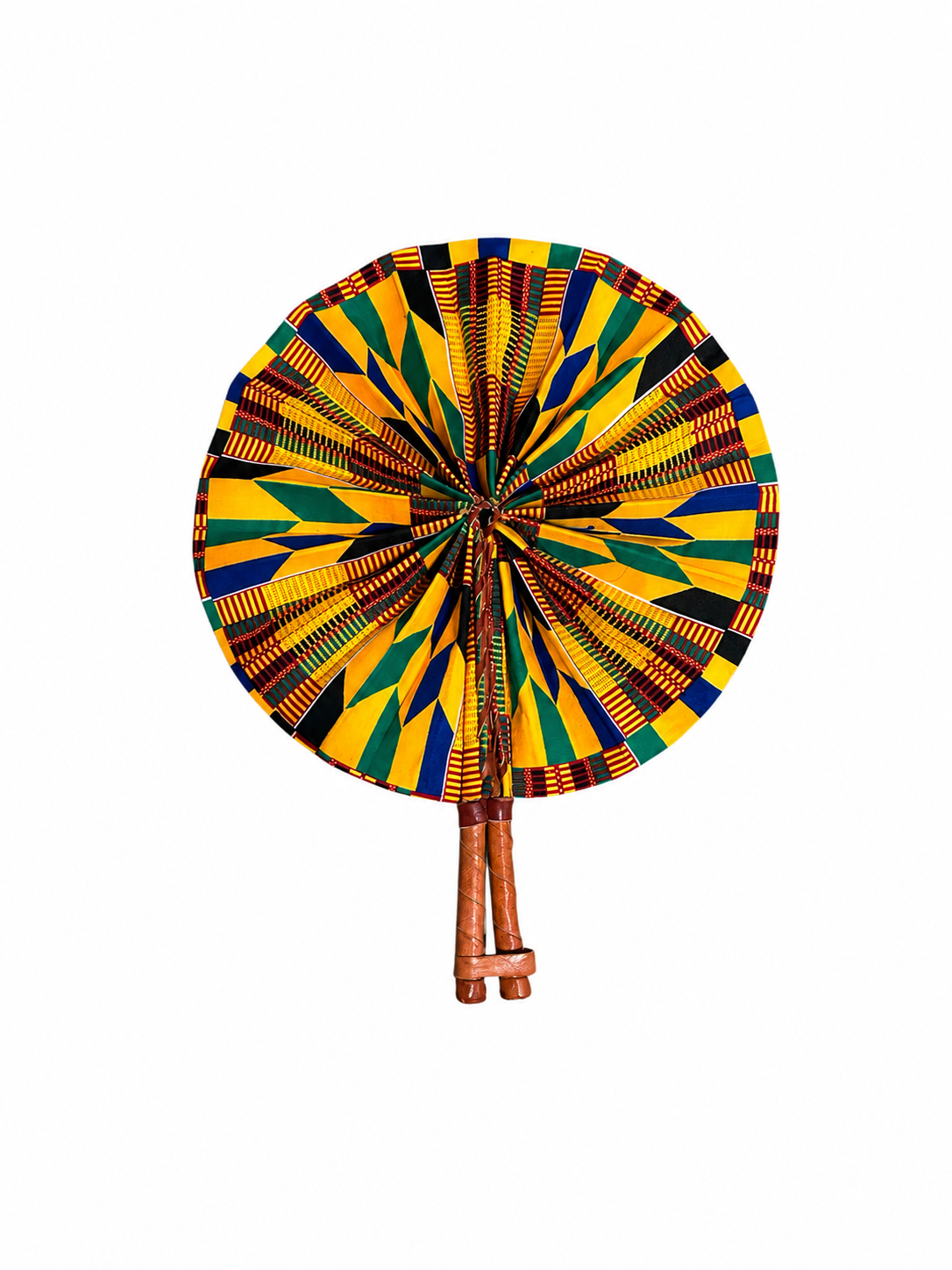 LAKOZO Handmade African Print
Folding Fan