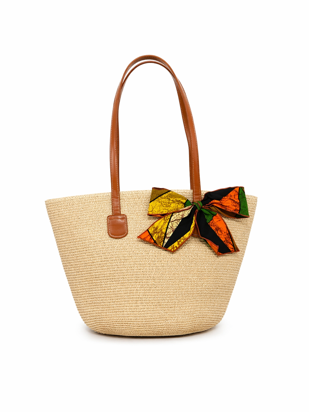 Luxury African Print Hat & Tote Bag Set – Stylish Summer Matching Set
