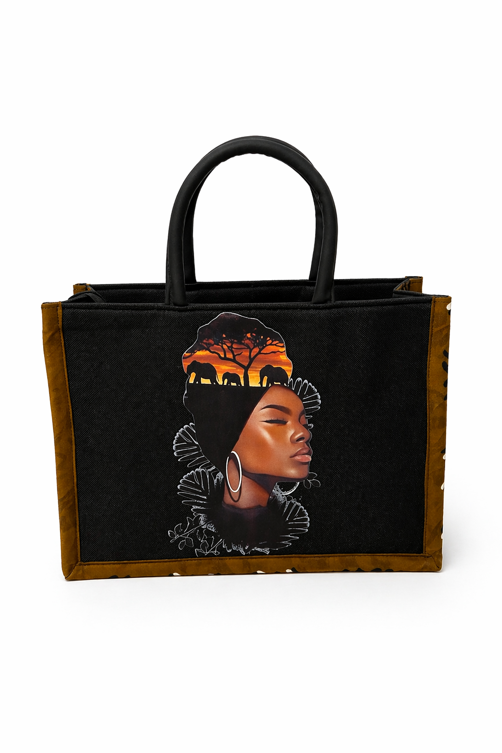 Lakozo Empire Custom African Print Handbag