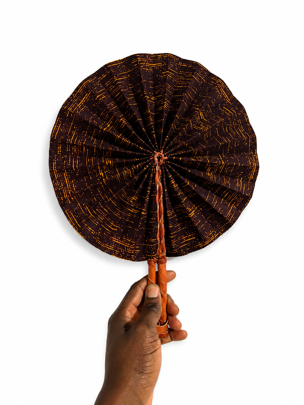 LAKOZO Handmade African Print
Folding Fan