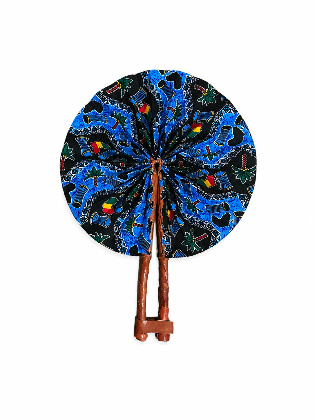 LAKOZO Handmade African Print
Folding Fan