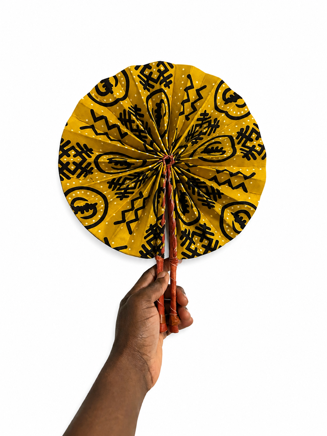 LAKOZO Handmade African Print
Folding Fan