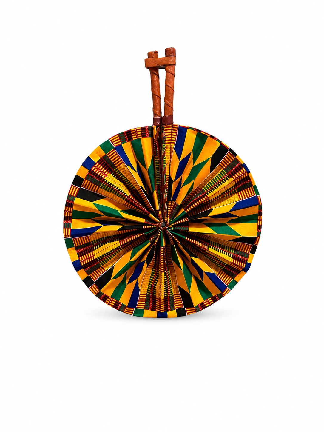 LAKOZO Handmade African Print
Folding Fan