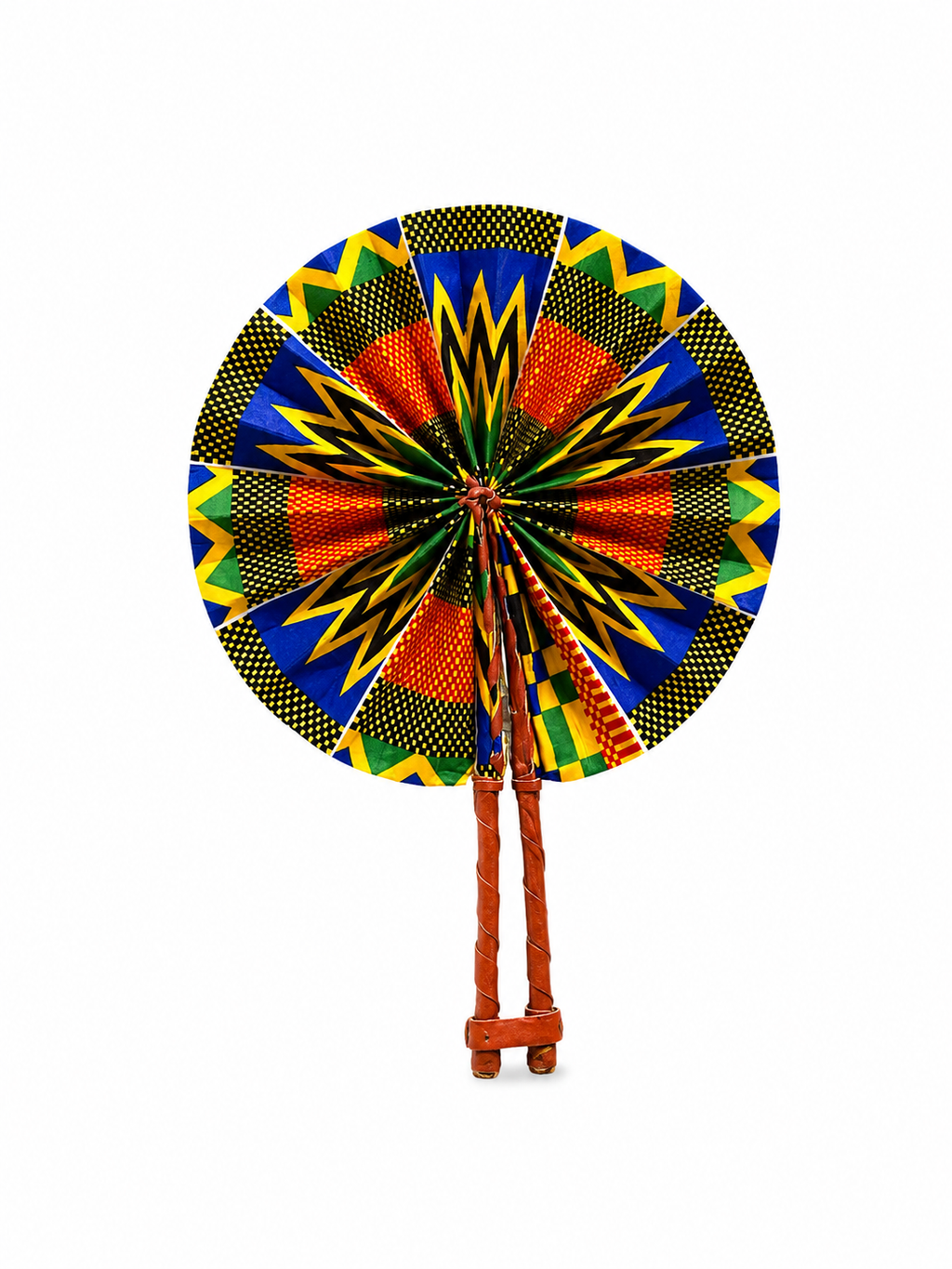 LAKOZO Handmade African Print
Folding Fan
