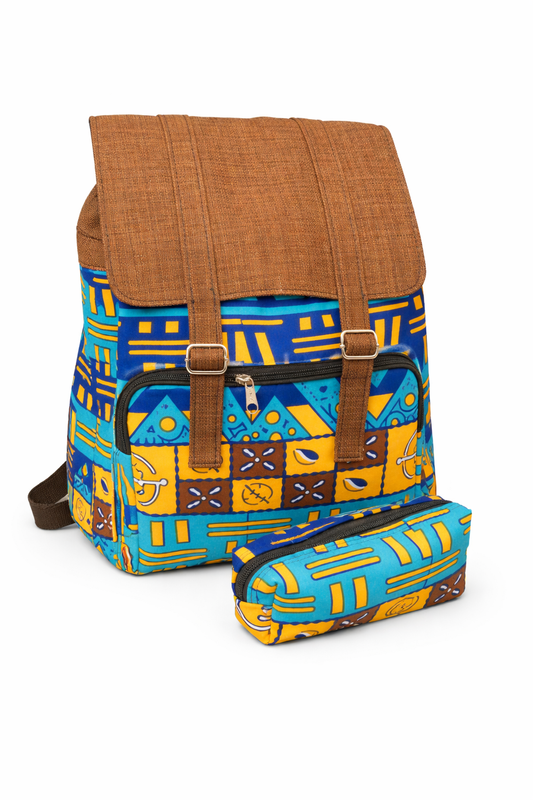 New Leather Backpack Purse 100% handmade