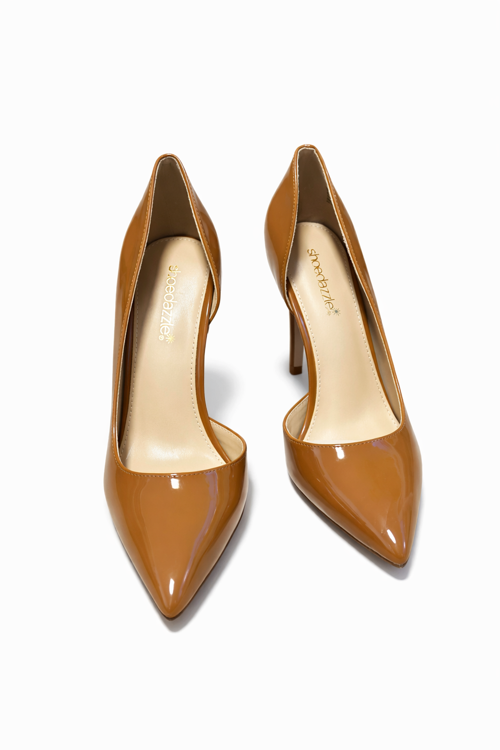 Women's 4 Inch Pumps Pointy Toe Wedding Dress Shoes Slip on Stiletto Pumps Size 8
