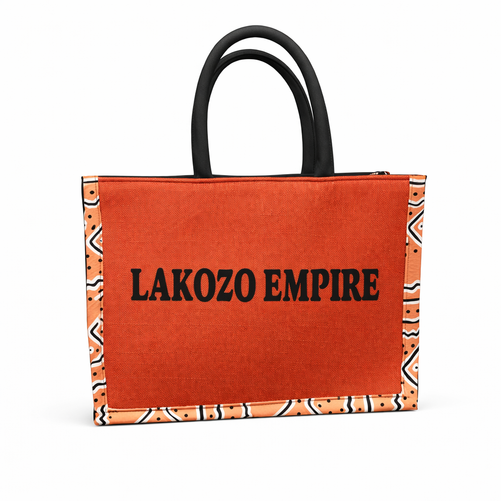 Lakozo Empire Custom African Print Handbag