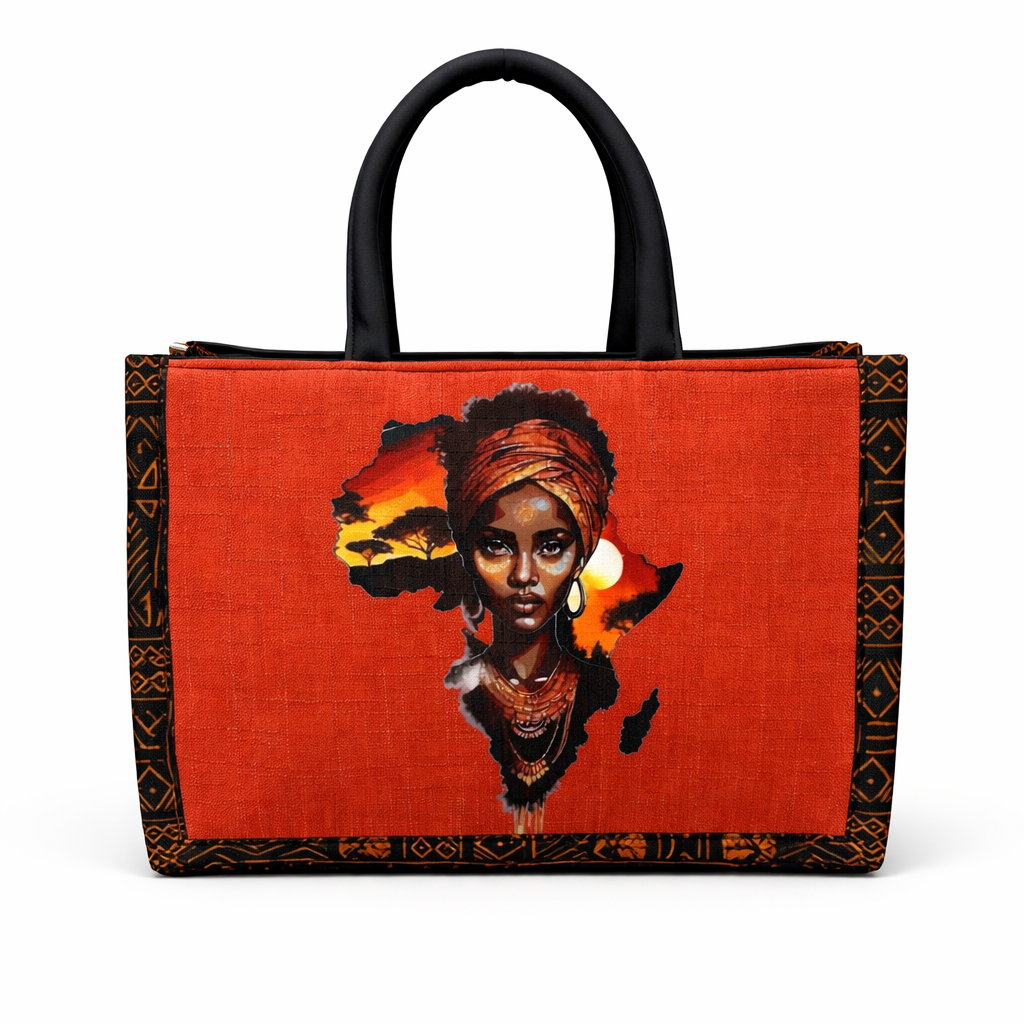 Lakozo Empire Custom African Print Handbag