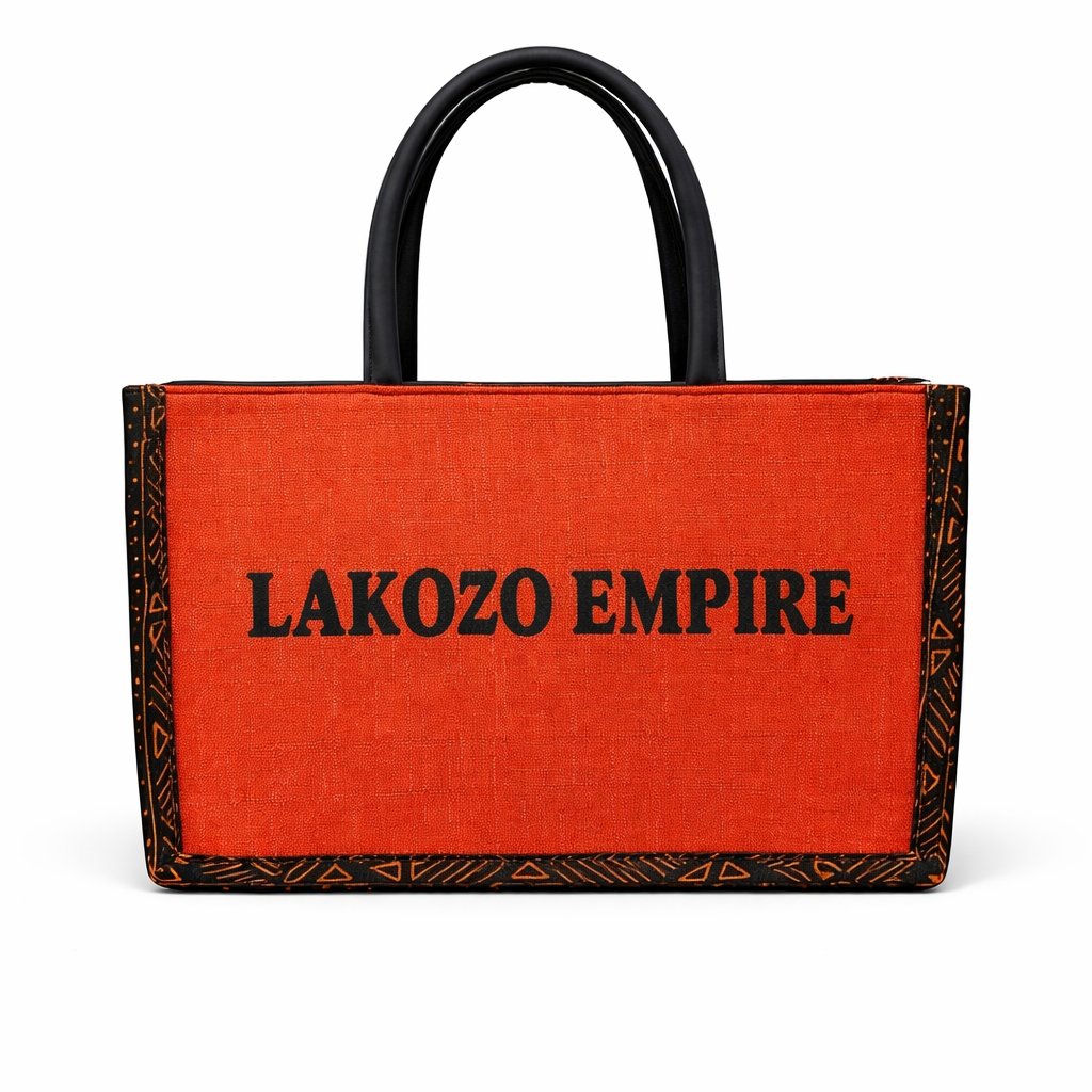Lakozo Empire Custom African Print Handbag